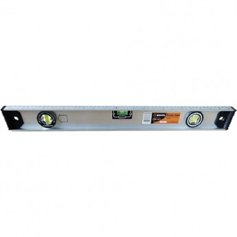 Уровень алюминиевый ВИХРЬ "Рельс", 600 мм, 3 глазка (1 поворотный)